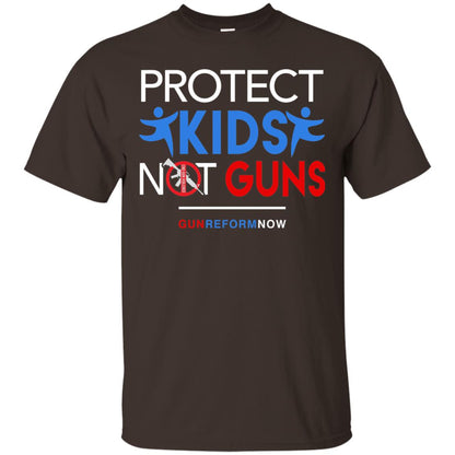 Protect Our Kids Not Guns March For Action T-shirt Dark Chocolate