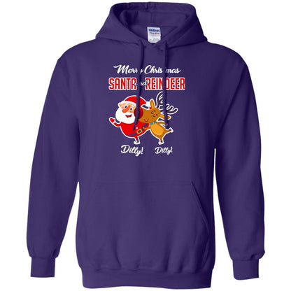 Christmas T-shirt Merry Christmas Dilly Dilly Purple