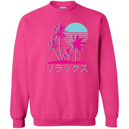 Aesthetic Vaporwave Otaku Summer Shirt Heliconia