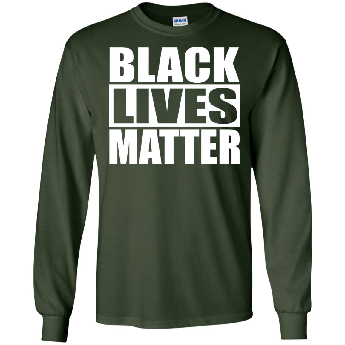 Black Live Matter Shirt Forest Green
