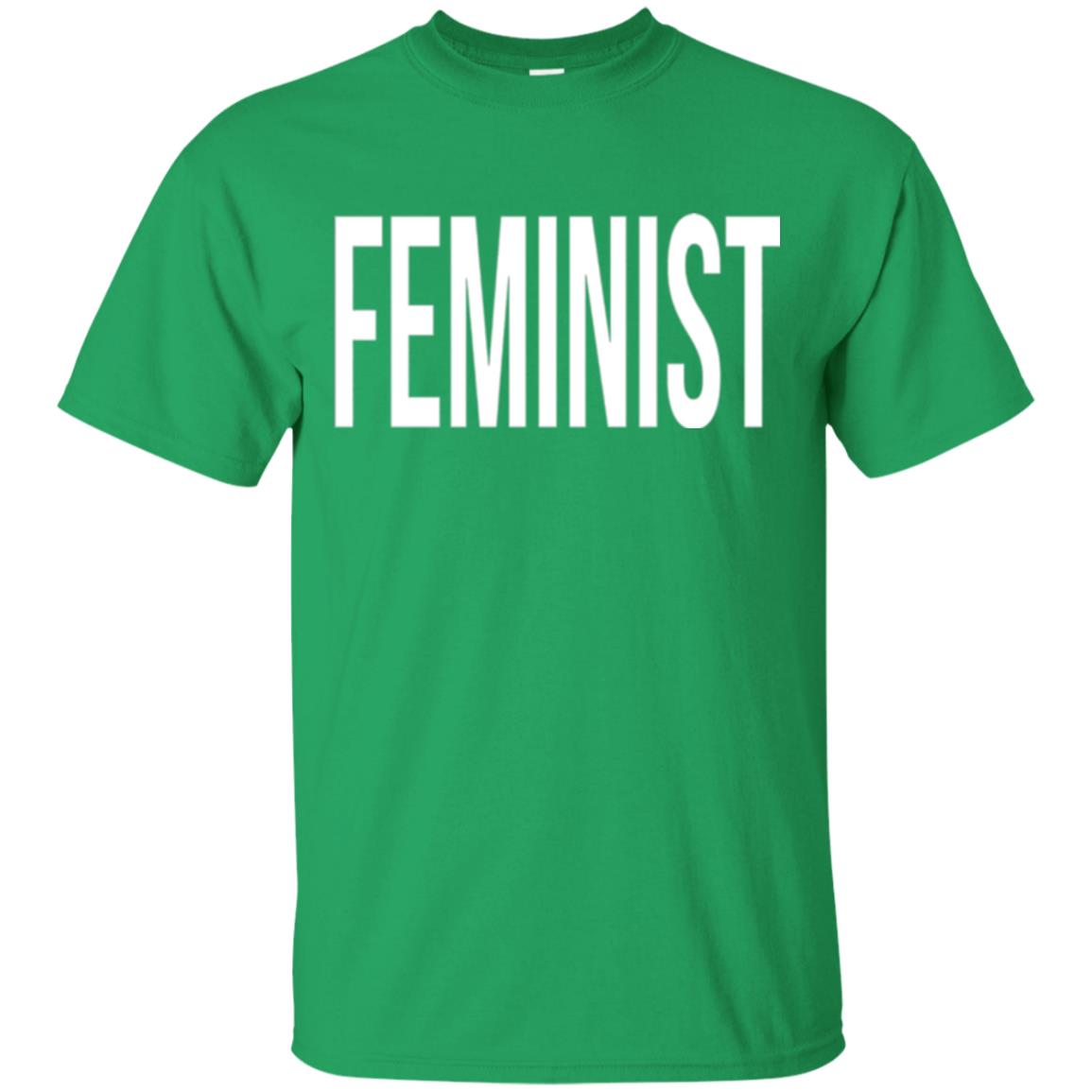 Feminist T-shirt Irish Green