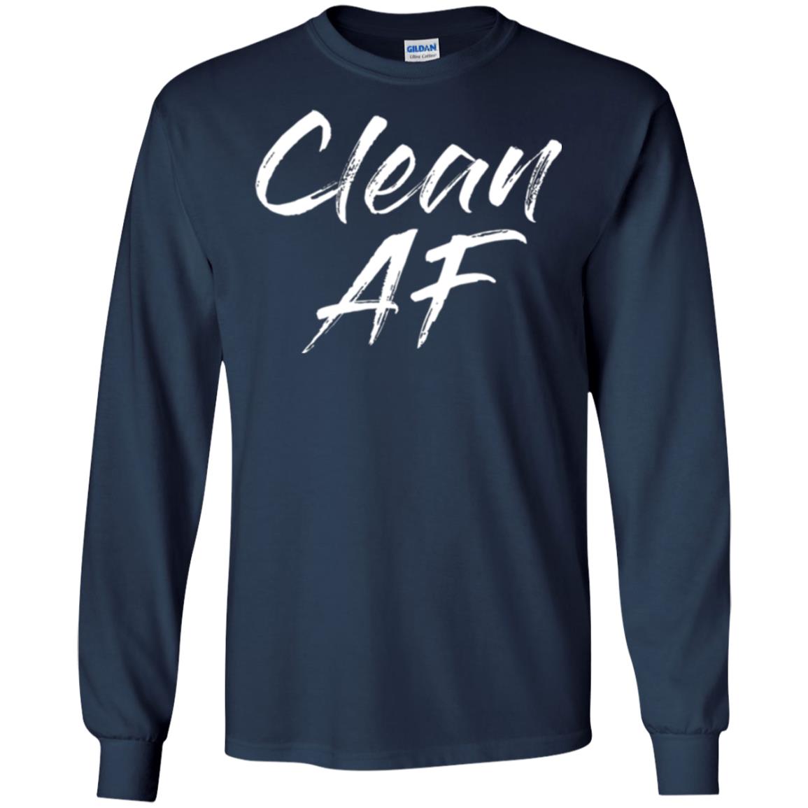 Clean Af T-shirt Navy