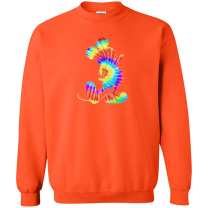 Cartoon T-shirt Tie-dye Mickey Mouse T-shirt Orange