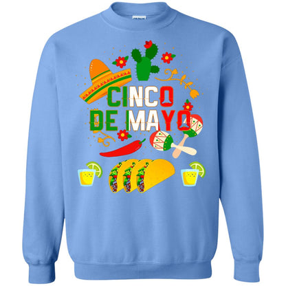 Fiesta Cinco De Mayo T-shirt Cinco De Mayo Carolina Blue