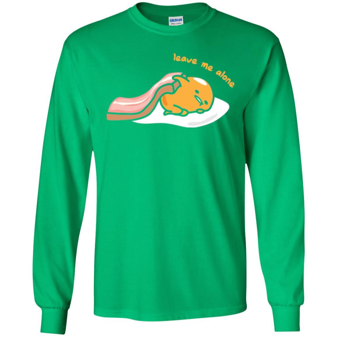 Film T-shirt Gudetama Leave Me Alone Irish Green