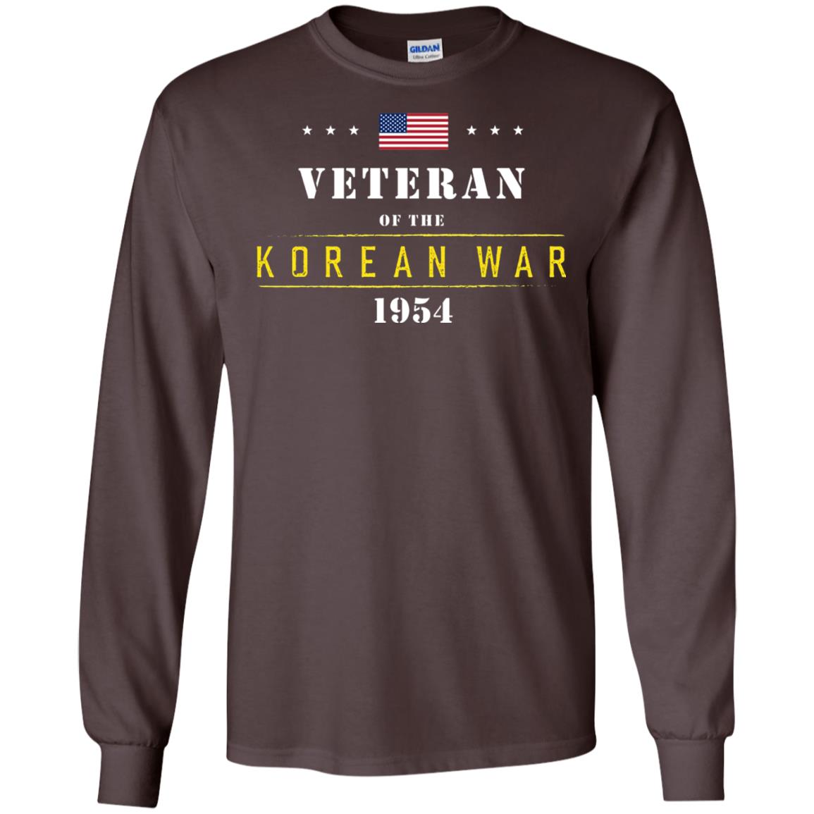 Veteran Of The Korean War 1954 T-shirt Dark Chocolate