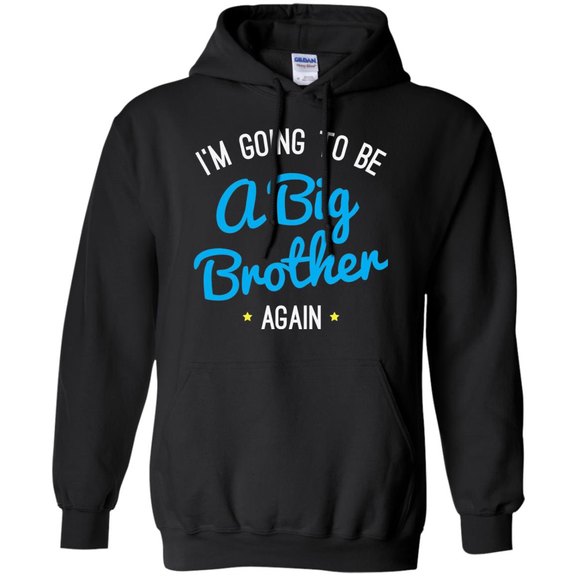Big Brother Again T-shirt Happy New Baby Black