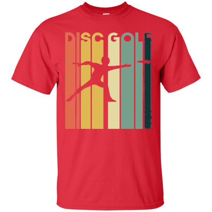 Disc Golf Retro Vintage T-shirt Red