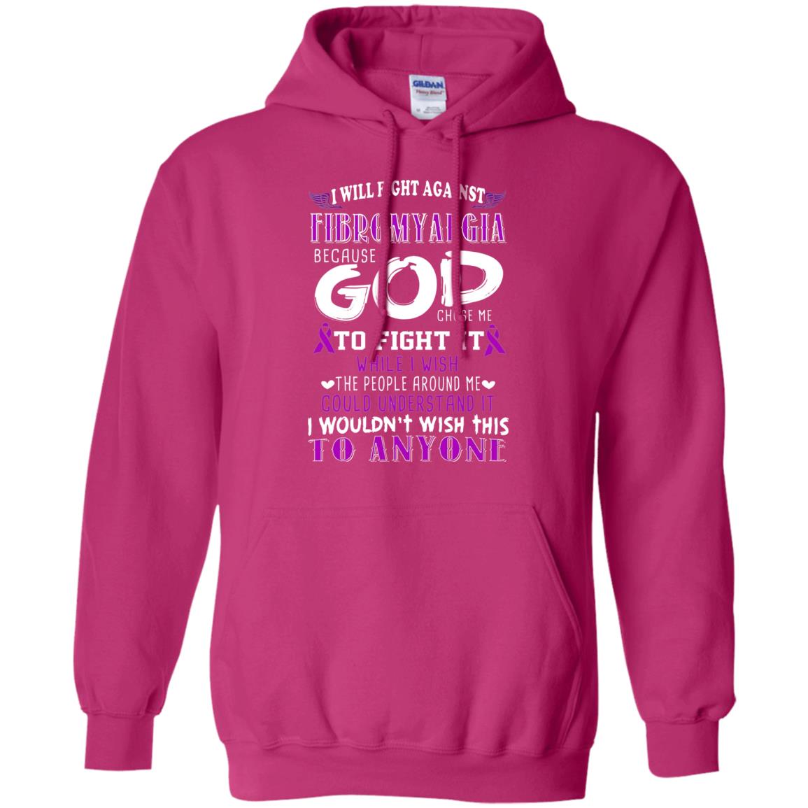 Fibromyalgia Awareness Shirt I Will Fight Against Fibromyalgia Heliconia