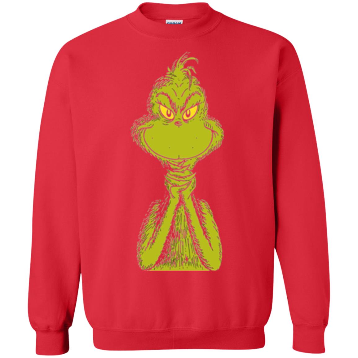 Dr. Seuss Classic Sly Grinch T-shirt Red