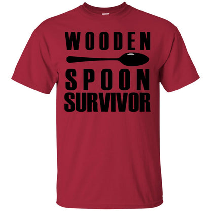 Wooden Spoons Survivor Shirt Cardinal