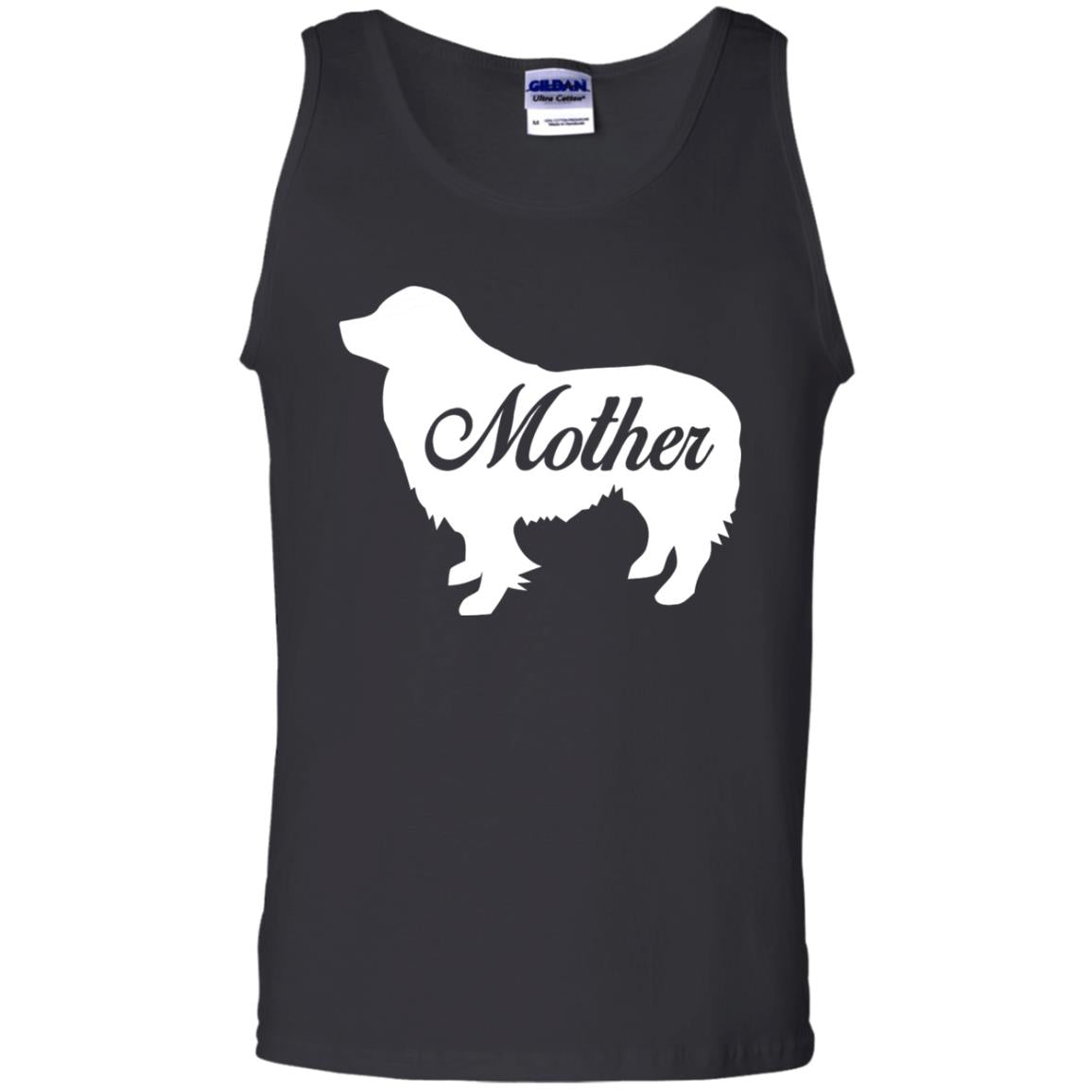 Border Collie Dog Mom T-shirt Black