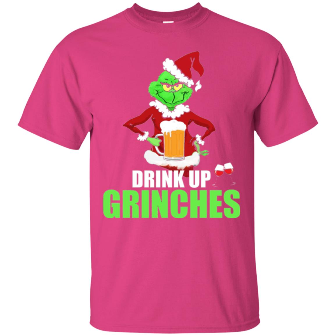 Christmas T-shirt Drink Up Grinches Heliconia