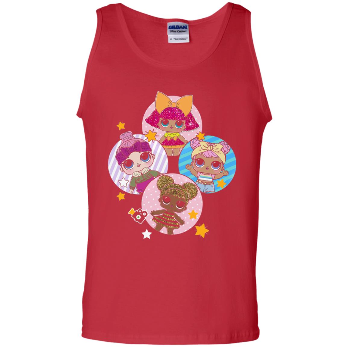 Dolls Lol Birthday #squadgoals Doll Lover T-shirt Red