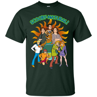 Scooby Natural Mystery Team Cartoon Shirt Forest