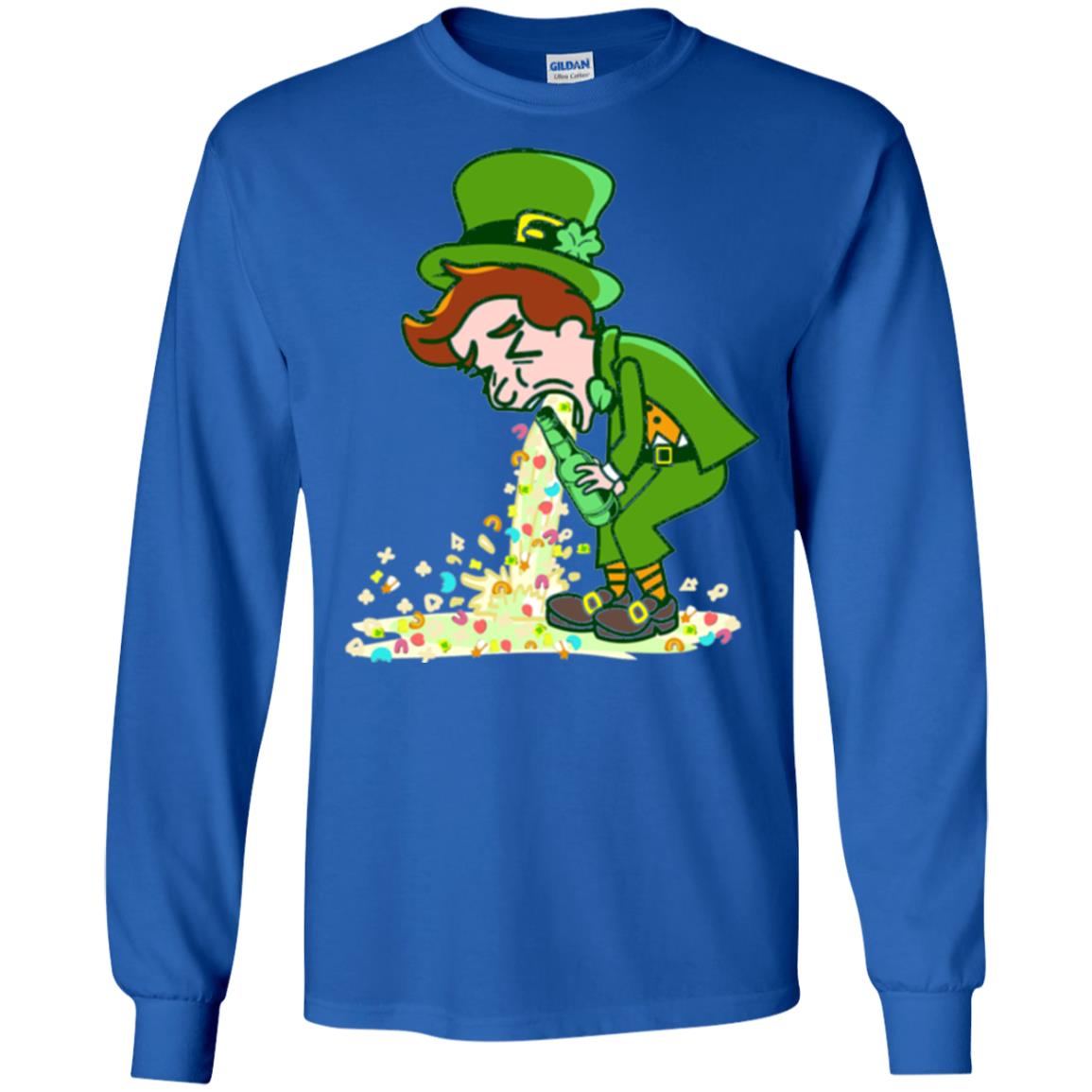 Saint Patty's Day Leprechaun St. Patricks Day T-shirt Royal