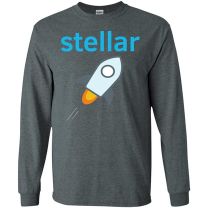 Hodl Stellar Lumens Xlm Crypto Investing T-shirt Dark Heather