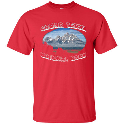 Grand Teton National Park T-shirt Red