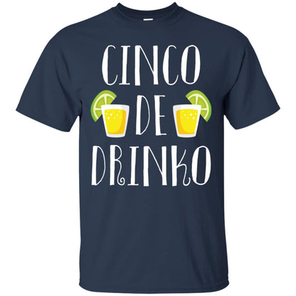 Cinco De Mayo Drinko Drink Lover Shirt Navy