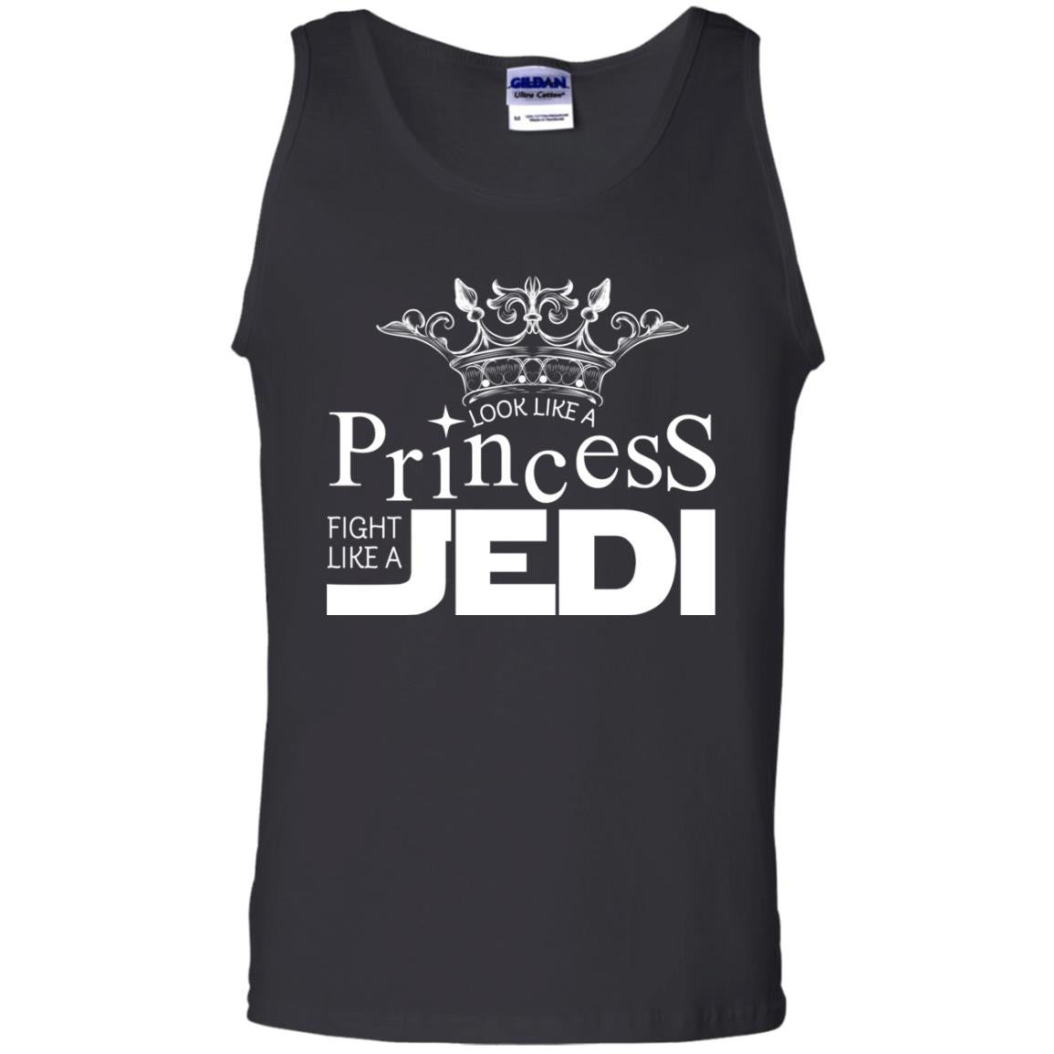 Look Like A Princess Fight Like A Jedi Shirt Black