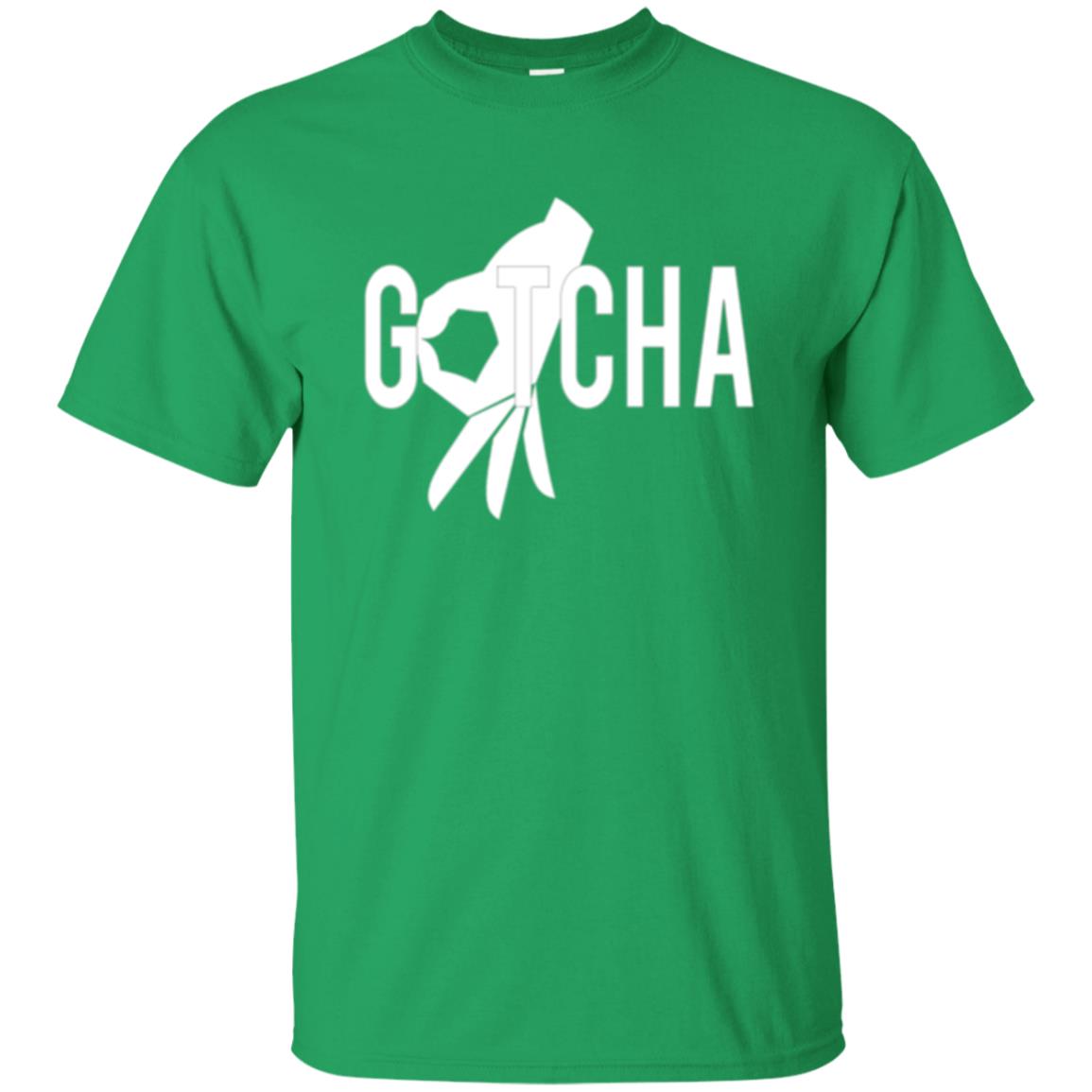 Gotcha Finger Circle Game T-shirt Irish Green