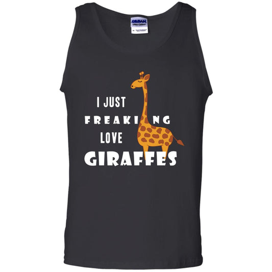 I Just Freaking Love Giraffes Shirt Black