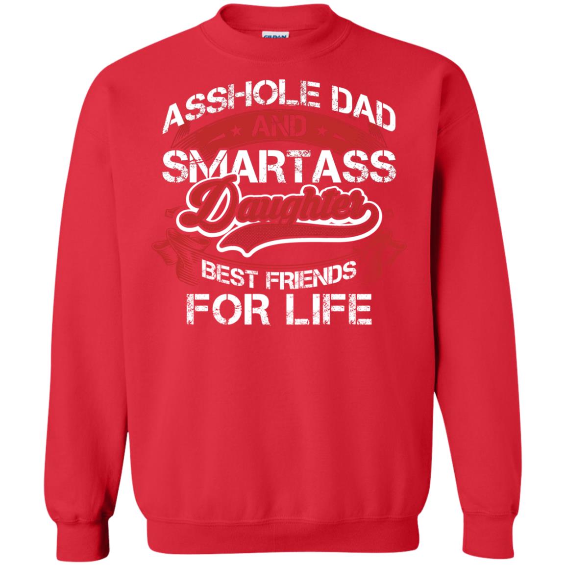 Dad And Daughter Best Friends For Life Cool Shirt For Daddy And Daughter Red