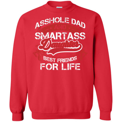 Dad And Daughter Best Friends For Life Cool Shirt For Daddy And Daughter Red