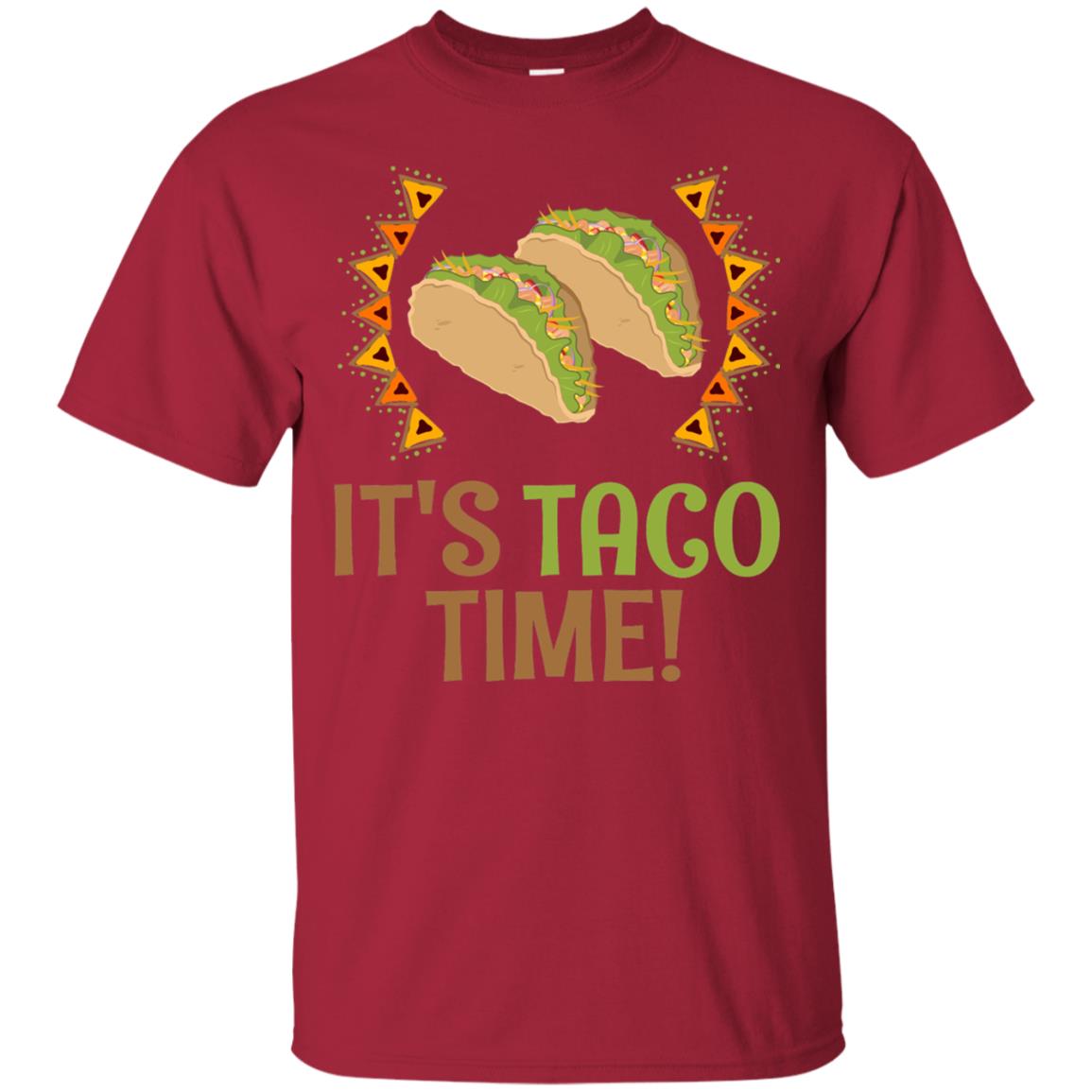 It's Taco Time T-shirt Cardinal