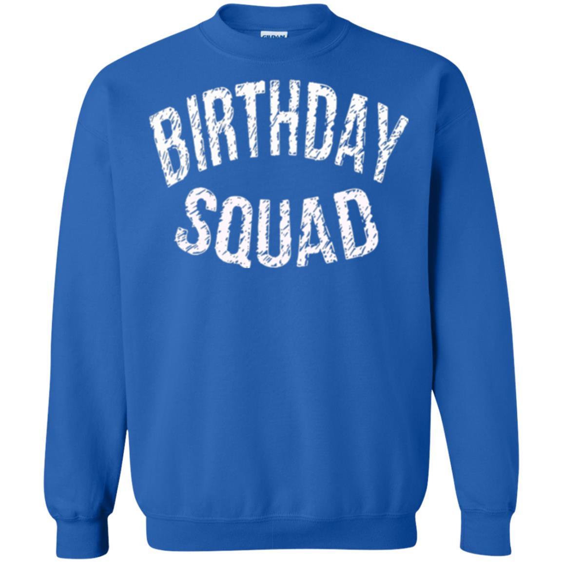 Birthday Squad T-shirt Royal