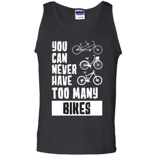 You Can Never Have Too Many Bikes Shirt Black