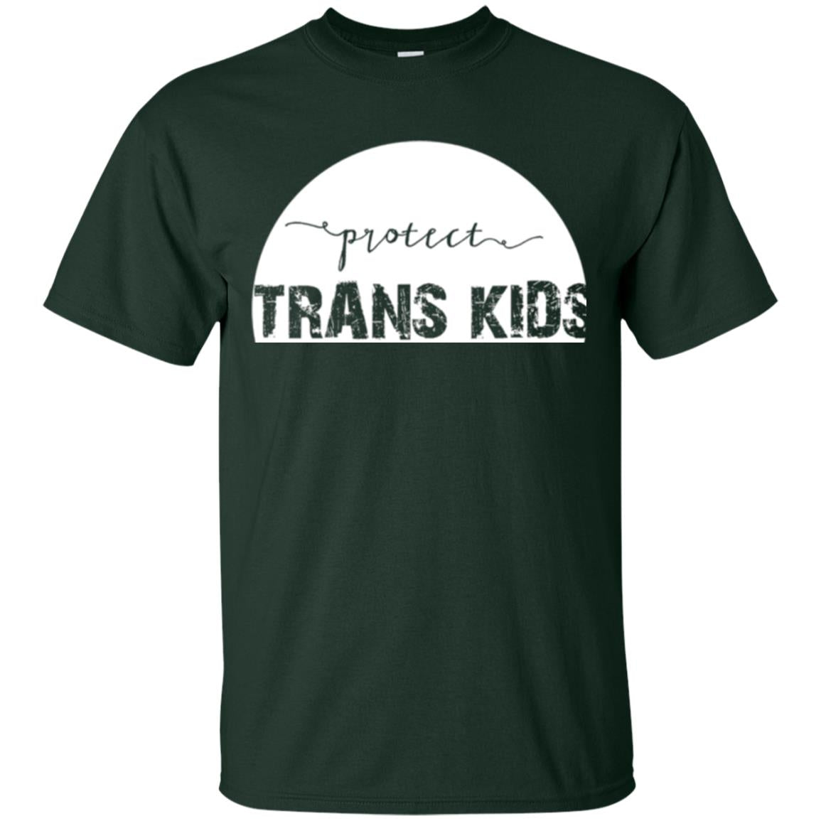 Protect Trans Kids T-shirt Forest