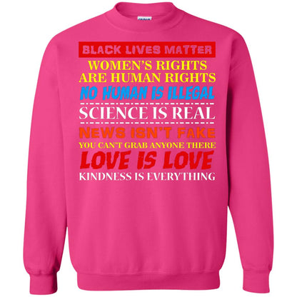 Black Lives Matter Womens Rights Are Human Rights Heliconia