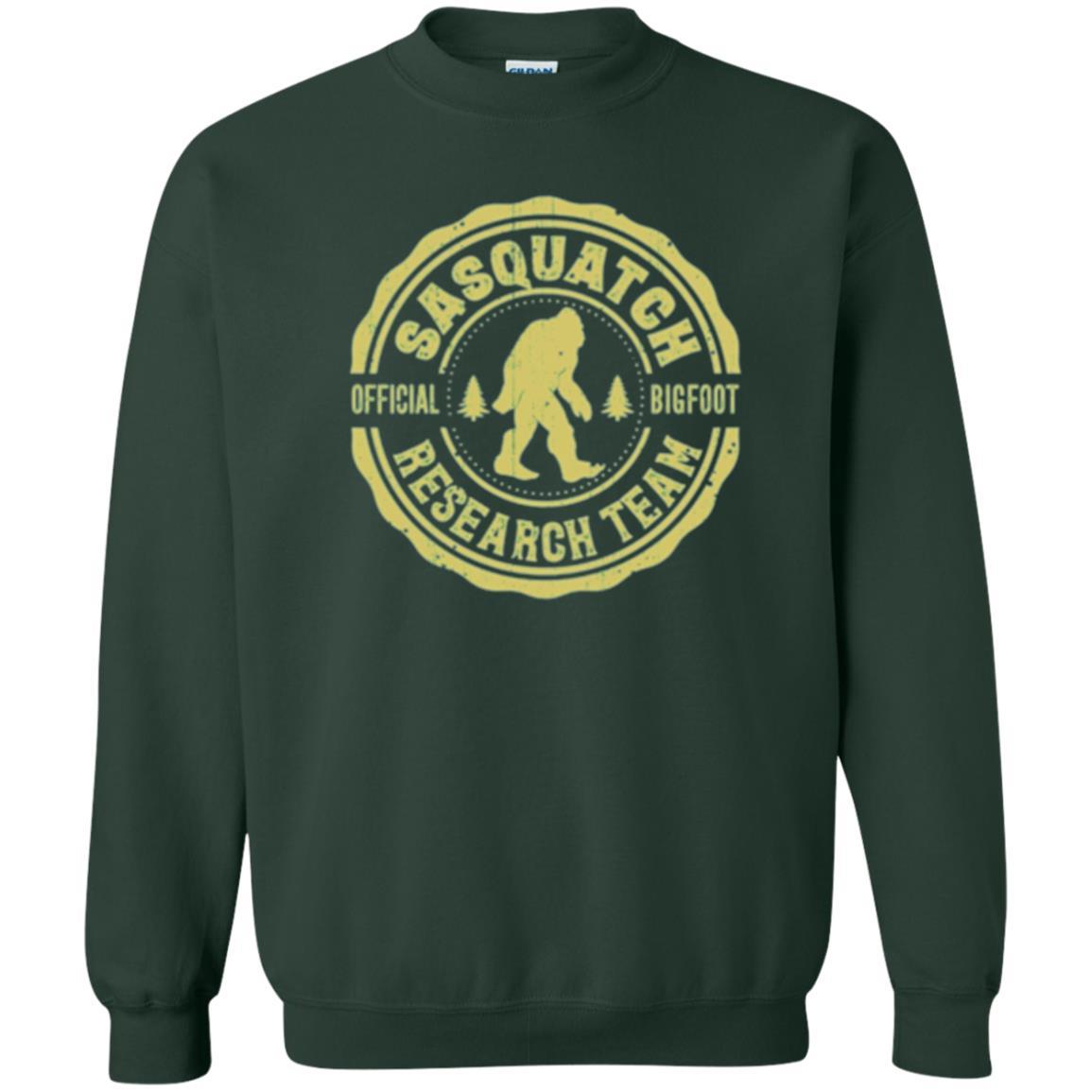 Squatchin Gone T-shirt Finding Sasquatch Bigfoot Research Team Forest Green
