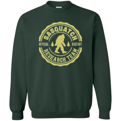 Squatchin Gone T-shirt Finding Sasquatch Bigfoot Research Team Forest Green