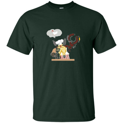 Film T-shirt Torbjorn Chef Spray Forest Green