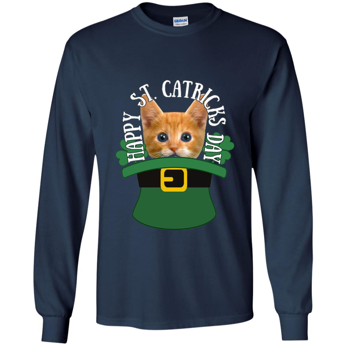 Happy Saint Patricks Day T-shirt Navy