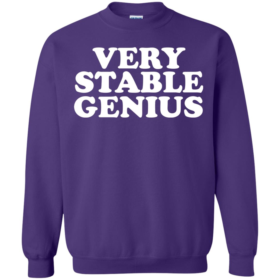 Very Stable Genius T-shirt Purple