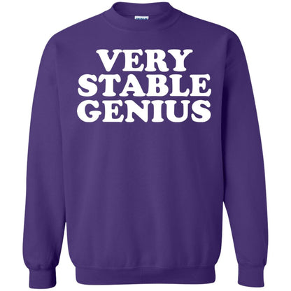 Very Stable Genius T-shirt Purple