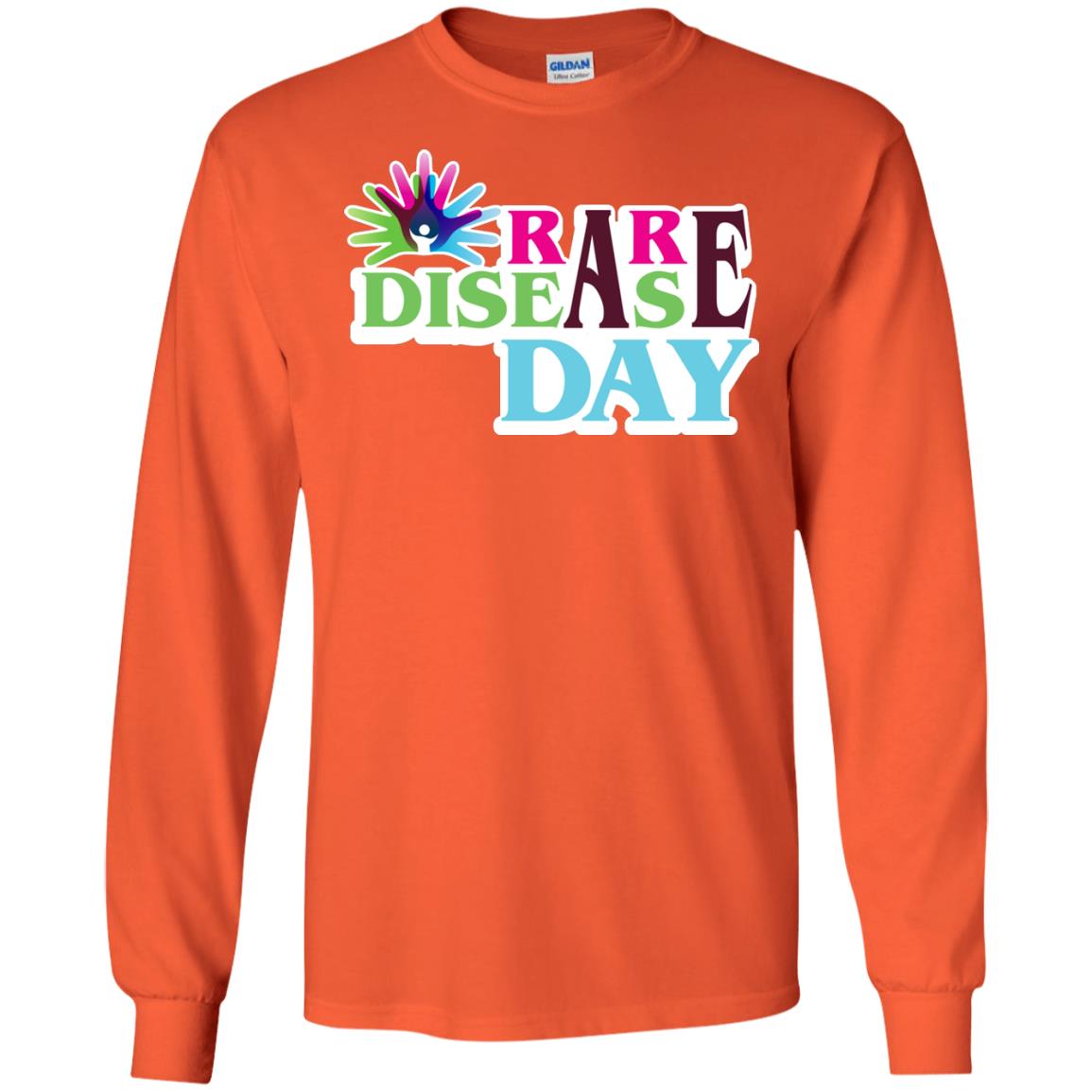 Rare Disease Day T-shirt Orange