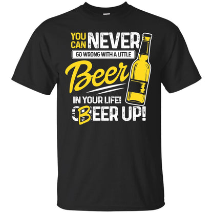 You Can Never Go Wrong With A Little Beer In Your Life Rock On Everyone Black