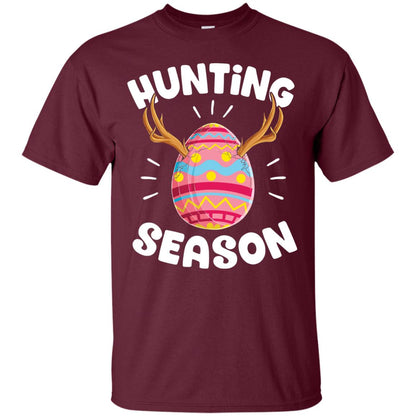 Hunting Season Easter Shirt Maroon