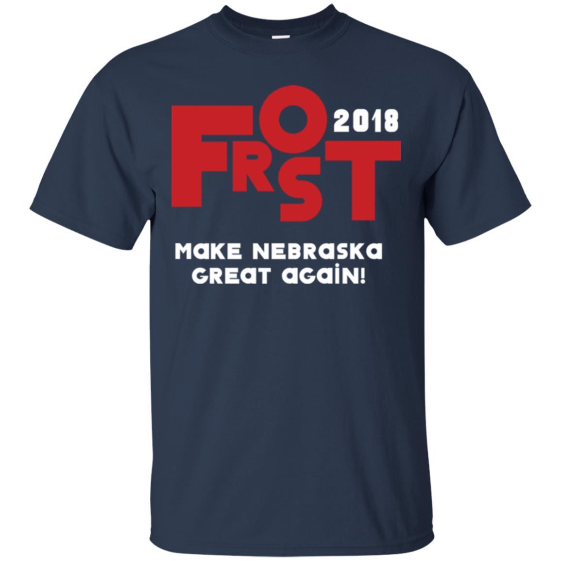 Frost 2018 Make Nebraska Great Again T-shirt Navy