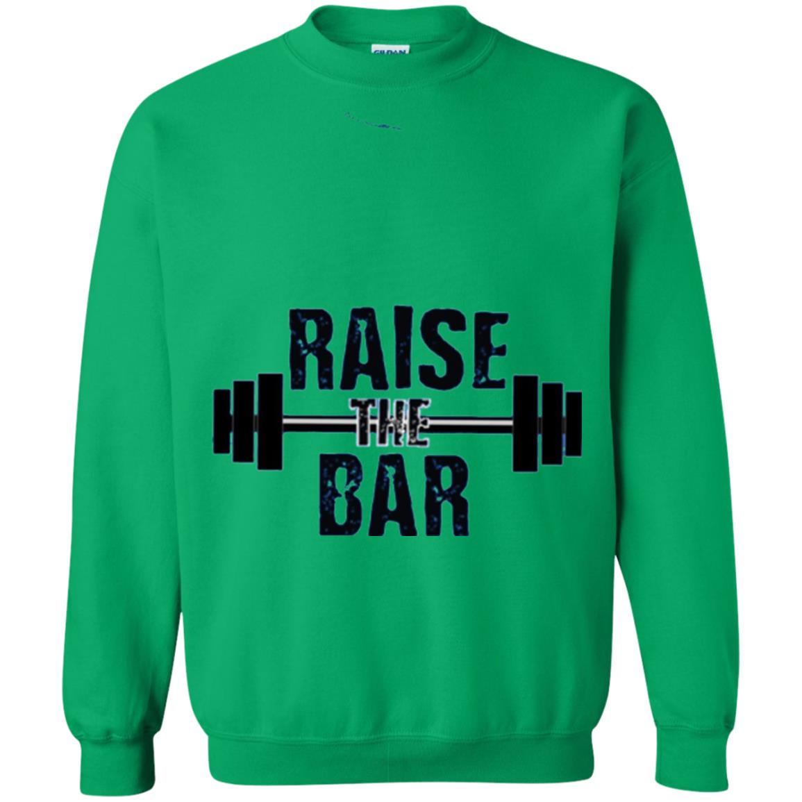 Workout Gym T-shirtraise The Bar Irish Green