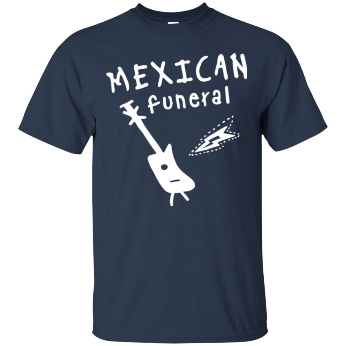 Musican T-shirt Mexican Funeral Dirk Gently Band Navy