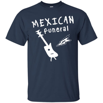 Musican T-shirt Mexican Funeral Dirk Gently Band Navy
