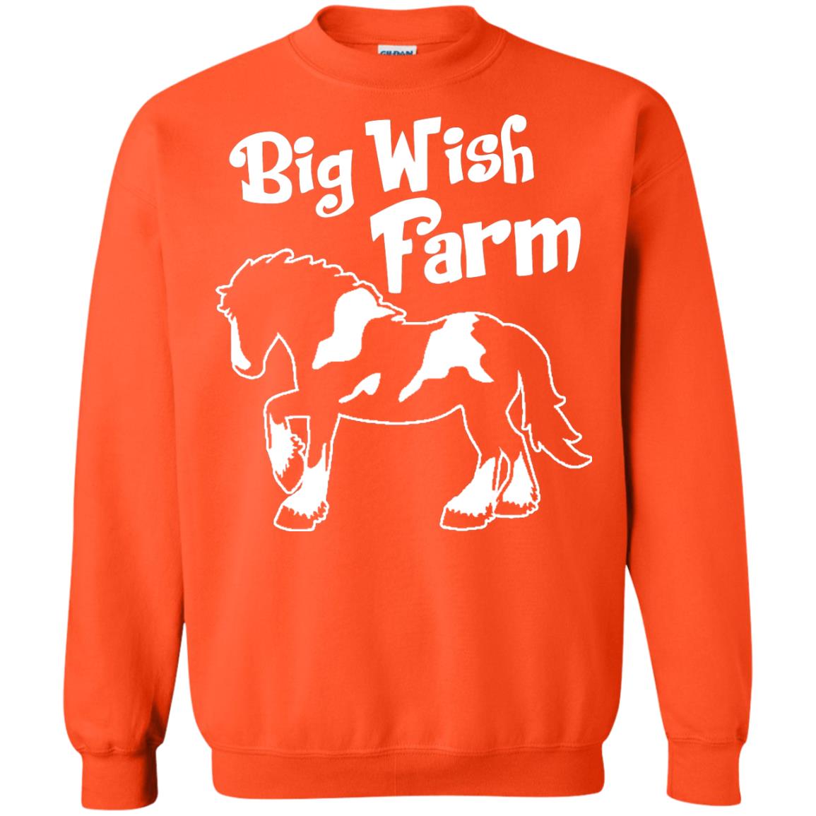 Big Wish Farm Horse Shirt Orange