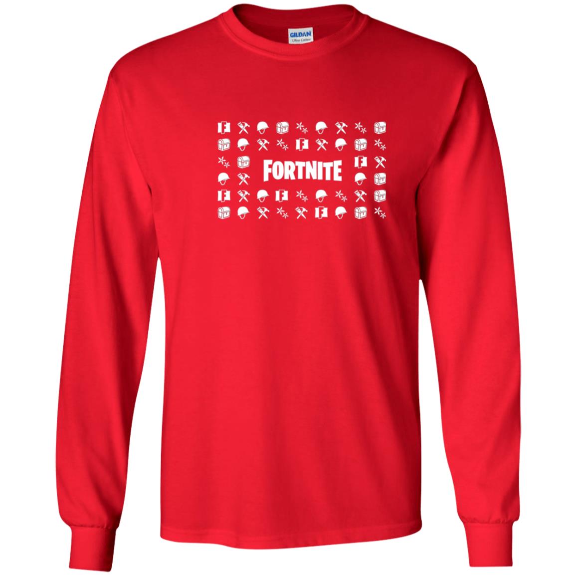 Fortnite Tapestry Shirt Red