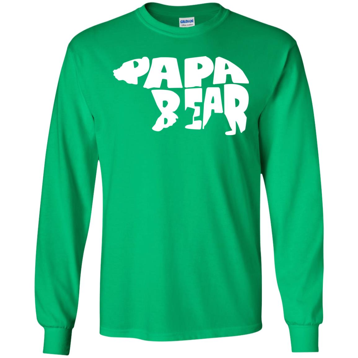 Bear Papa Shirt Irish Green