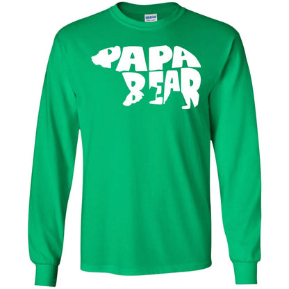 Bear Papa Shirt Irish Green